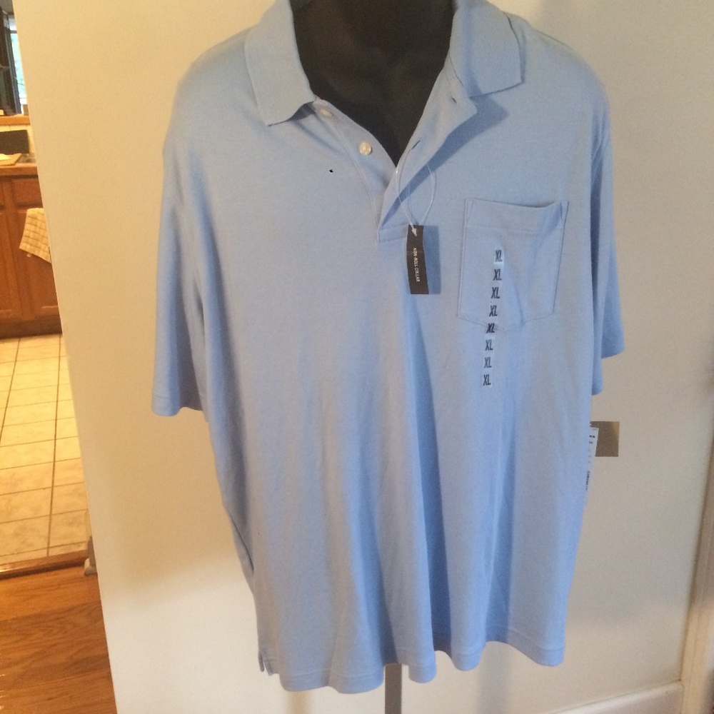 XL  new tags polo shirtbaby blue croft and barr